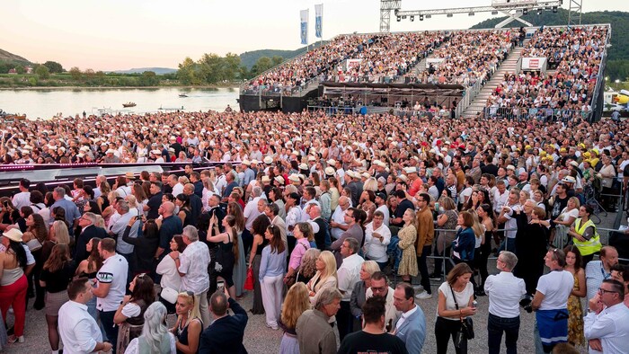 „Volles Haus“ in Rossatzbach: Mehr als 8000 Gäste feierten mit.