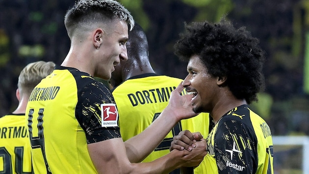 Karim Adeyemi traf zum 1:0.