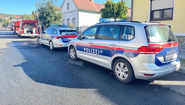 The woman's emergency call triggered a major alarm in the district of Jennersdorf.