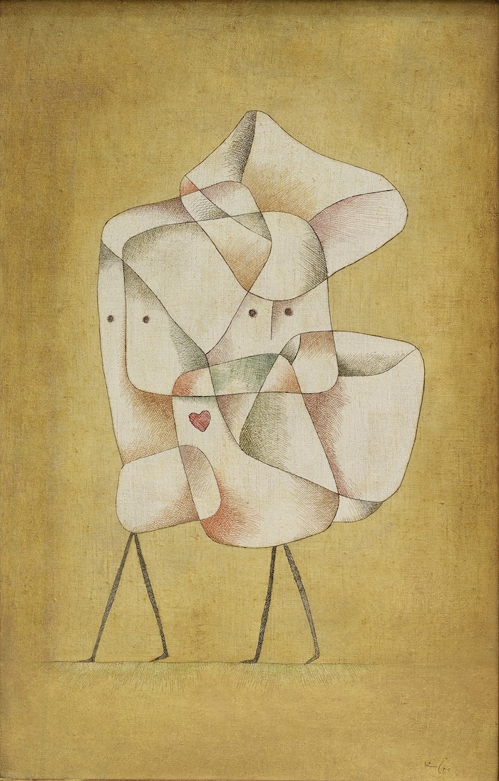 Paul Klee erschafft daraus „Geschwister“ (1930). 