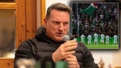 Andreas Herzog fand Rapids Jubelszene nach dem Spiel übertrieben.