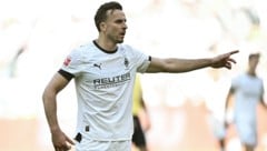 Haris Tabakovic rettete seinem Klub Mönchengladbach gegen Leverkusen einen Punkt.