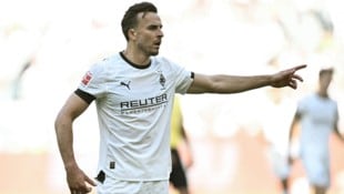 Haris Tabakovic rettete seinem Klub Mönchengladbach gegen Leverkusen einen Punkt.