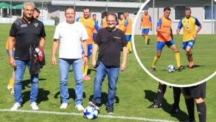 Zahlreiche Promis sorgten beim Benefizspiel der RLO-Oldies für gute Stimmung.