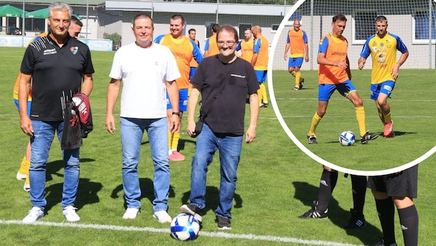 Zahlreiche Promis sorgten beim Benefizspiel der RLO-Oldies für gute Stimmung.