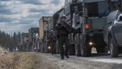 Circa 600 Soldaten nehmen an der großen Übung teil.