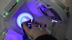 Moderne Geräte ermöglichen  präzise Bestrahlung.