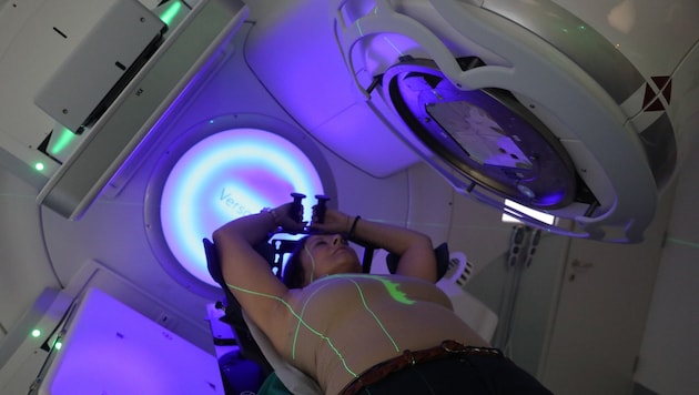 Moderne Geräte ermöglichen präzise Bestrahlung.