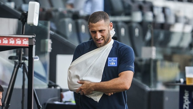 Hat nach erlittener Schulterverletzung die Diagnose: Shon Weissman.