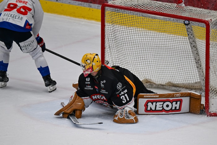 David Madlener kassierte in zwei Spielen neun Gegentore.