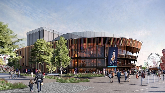 Das nigelnagelneue Theater wird mitten im Prater stehen, auf einer aktuellen Freifläche.