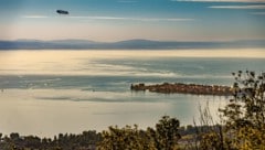Blick vom Bregenzer Pfäner nach Lindau.