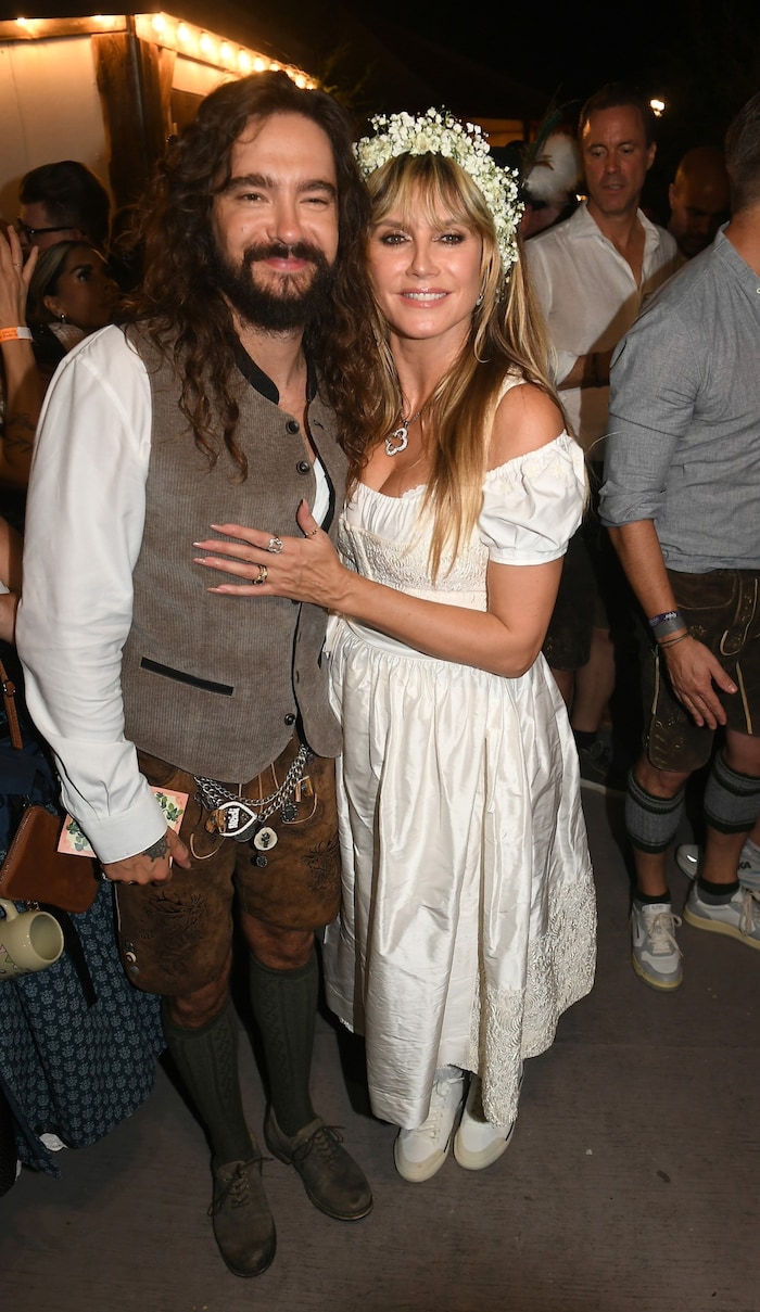Tom Kaulitz und Heidi Klum am Oktober