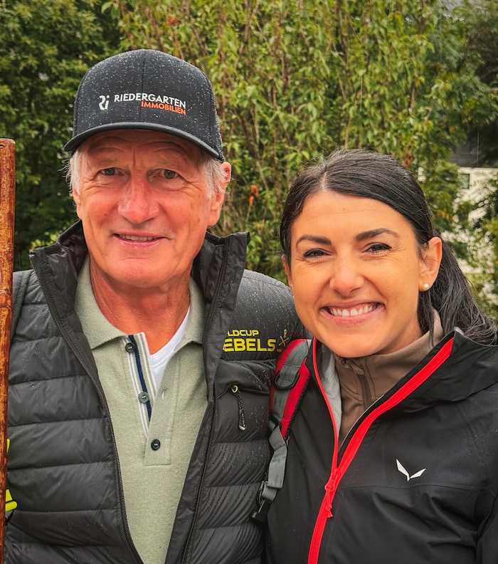 Skiweltmeisterin Stephanie Venier freut sich auf den Franz Klammer-Wandertag.