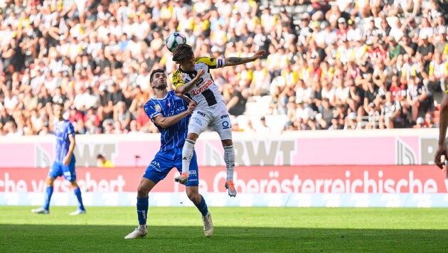 Neue Höhenluft? Sascha Horvath (r.) weiß, dass man am Boden bleiben muss.