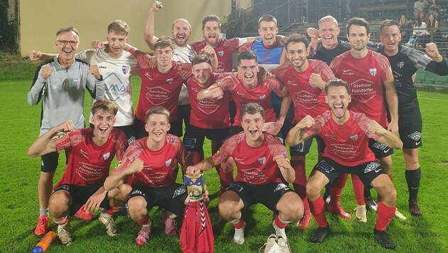 Hitzendorf jubelt über den Sieg und die Führung in der Unterliga.