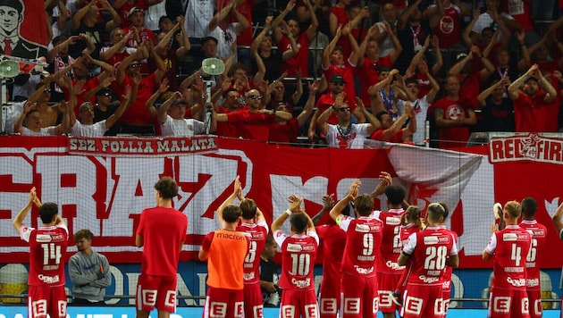 Die Fans waren mit der Leistung zufrieden.