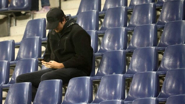 Am Donnerstag bleiben in der Red Bull-Arena in Wals-Siezenheim viele Plätze leer.