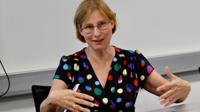 GKB-Geschäftsführerin Barbara Kleinert bedauert die Verspätungen und Ausfälle der E-Züge auf der ...