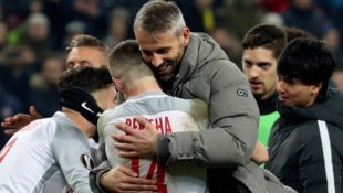 Unter Trainer Marco Rose stieß Salzburg bis ins Halbfinale vor.