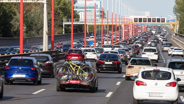 ASFINAG was surprised by the fierce criticism - they had warned of the bottleneck on all ...