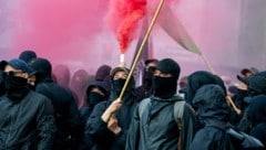 In den USA ist die Antifa-Bewegung (Bild) als „terroristische Organisation“ eingestuft worden.