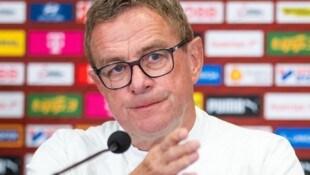 Teamchef Ralf Rangnick schont sich derzeit für die WM-Qualifikationsspiele im Oktober. 