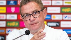 Teamchef Ralf Rangnick schont sich derzeit für die WM-Qualifikationsspiele im Oktober. 