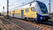 Ein Zug des Metronom (Symbolbild): Mitreisende Frauen brachten ein kleines Mädchen zurück zu ...