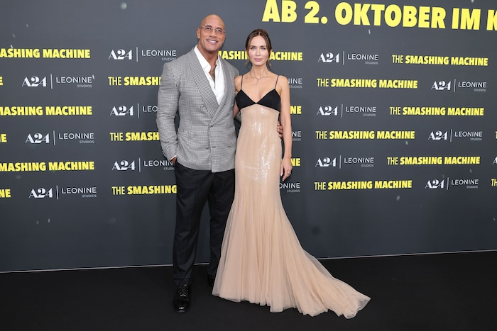 Emily Blunt schwärmte über die Zusammenarbeit mit Dwayne „The Rock“ Johnson, auch wenn der Dreh ...