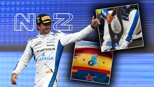 Das Einhorn „Sparkles“ fand sogar auf der Trophäe seinen Platz.