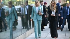 So leger wie hier auf dem Bild (bei einem Besuch in den USA mit ihrer Tochter, Prinzessin ...