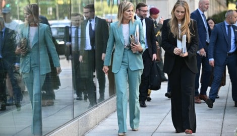 So leger wie hier auf dem Bild (bei einem Besuch in den USA mit ihrer Tochter, Prinzessin ...