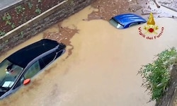In Italien toben den zweiten Tag in Folge heftige Unwetter.