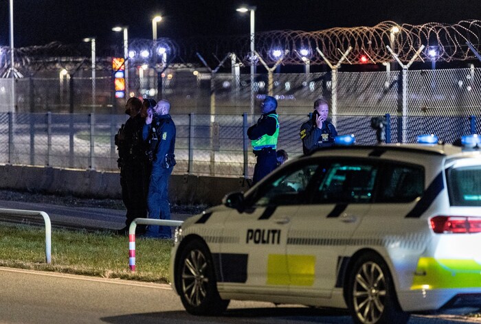 Der Flughafen in Kopenhagen war stundenlang gesperrt.