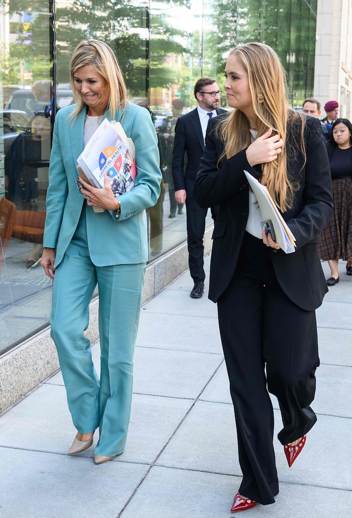 Letzte Woche war Amalia mit ihrer Mutter Màxima bei der UNO zu Gast, jetzt hat sie ihre ...