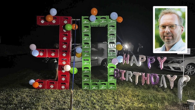 Ortschef Michael Spörker (FPÖ) greift in die eigene Tasche.