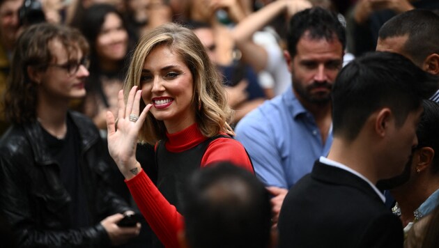 Die Italienerin Chiara Ferragni gilt mit fast 30 Millionen Followern als eine der ...