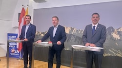 Ofner, Angerer und Staudacher präsentierten, was die Freiheitlichen für die 