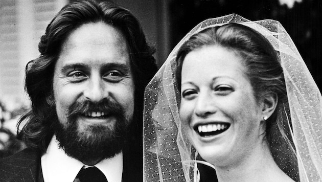Von Hollywood nach High Society: Diandra Douglas, Ex von Michael Douglas (hier die Hochzeit ...