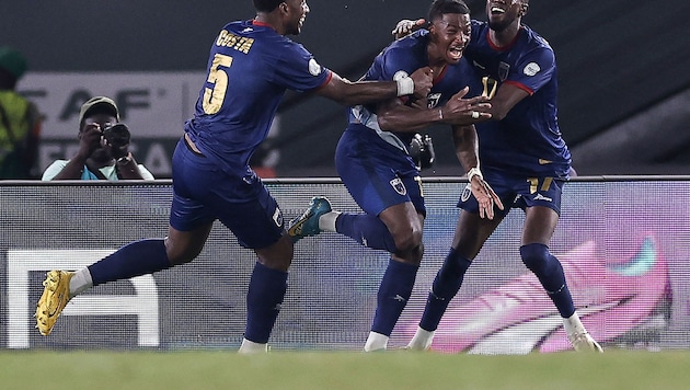 Bryan Teixeira im Afrika-Cup gegen Ägypten.