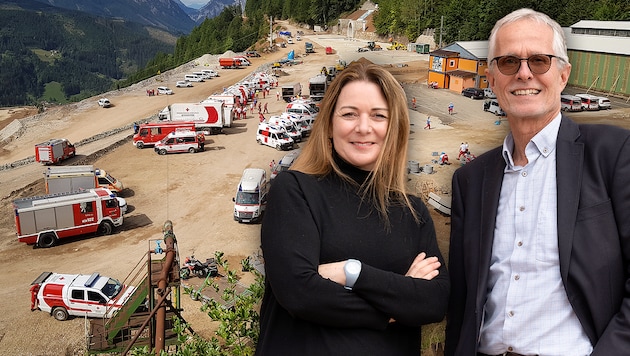 Renate Renner, Studiengangsverantwortliche, und Harald Raupenstrauch, Studiengangsbeauftragter ...