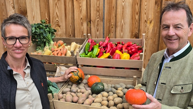 Gefragter Ab-Hof-Verkauf: Landwirtschaftskammer-Präsident Nikolaus Berlakovich und ...