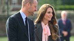 Prinz William und Prinzessin Kate beim Besuch in Southport.
