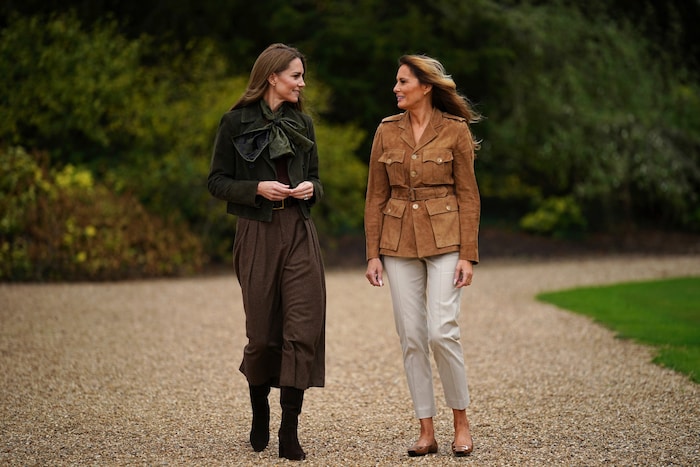 Prinzessin Kate beim Termin mit Melania Trump