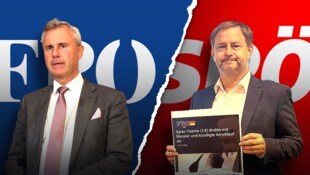 Burgenlands Politik im Dauer-Clinch: Die Klubobleute Norbert Hofer (FPÖ) und Roland Fürst (SPÖ) ...