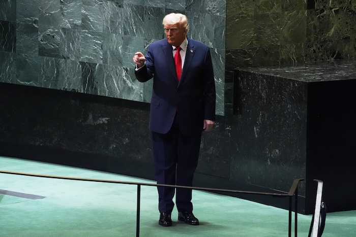 Der US-Präsident sieht sich nach wie vor als „Friedensengel“.