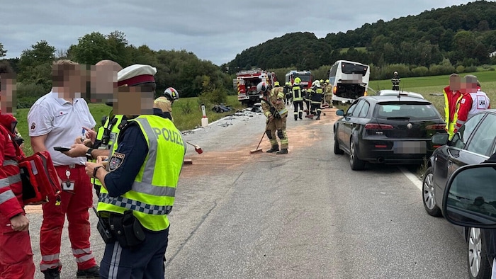 Rund 40 Personen mussten an der Unfallstelle versorgt werden.