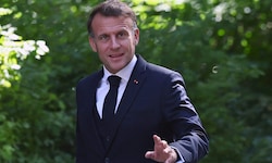 Emmanuel Macron beschwerte sich telefonisch bei seinem Amtskollegen Trump, als dieser wegen ...