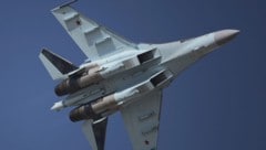 Ein russisches Kampfflugzeug